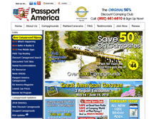 Tablet Screenshot of passportamerica.com
